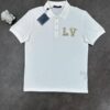 LV polo tees Navy - Image 4