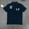 LV polo tees Navy - Image 2