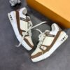 Louis Vuitton Brown White