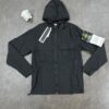 Stone Island Nylon Jackets Black