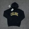 Celine Hoodies Black - Image 2